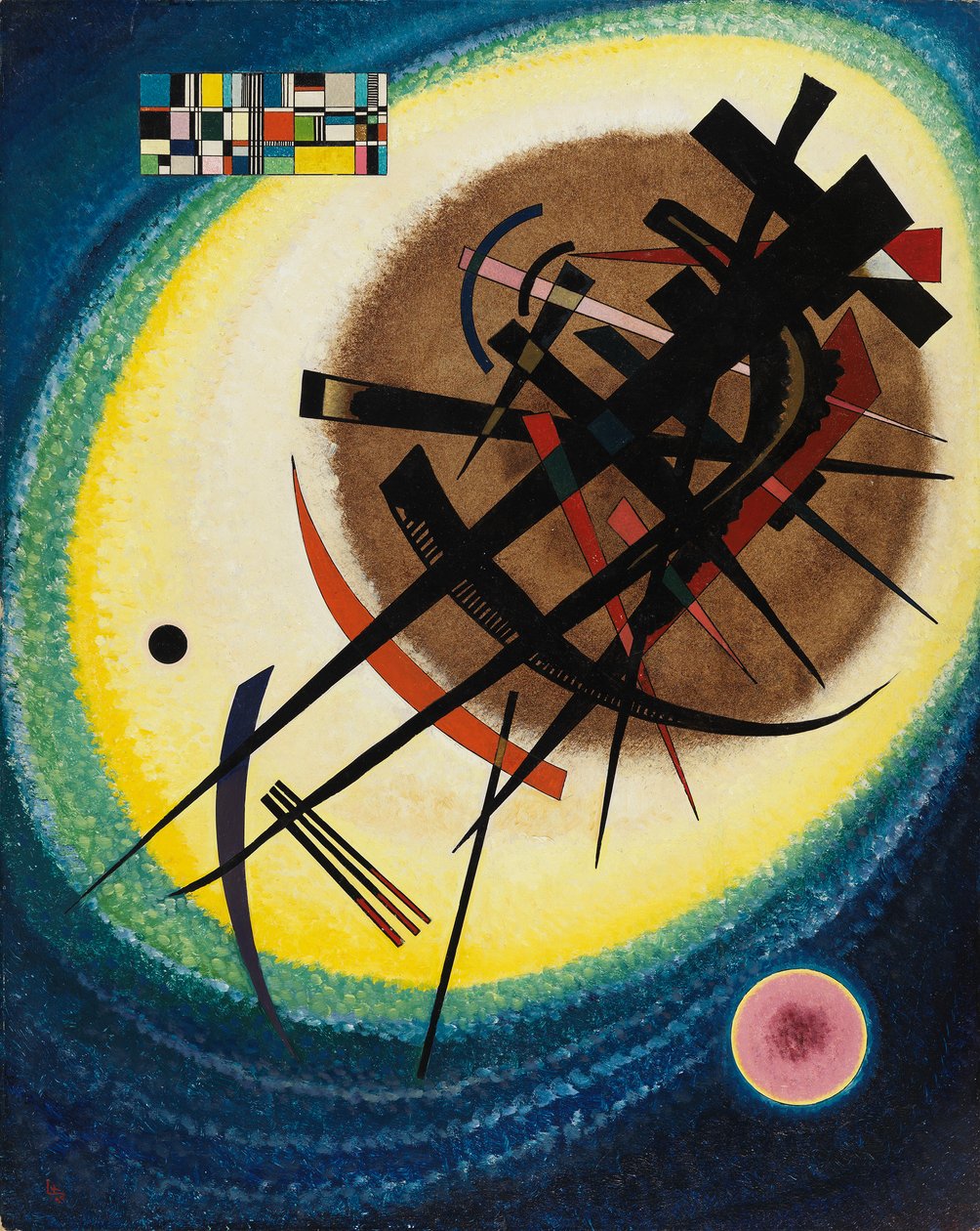 Kandinsky - Im klaren Oval, 1925 von Wassily Kandinsky