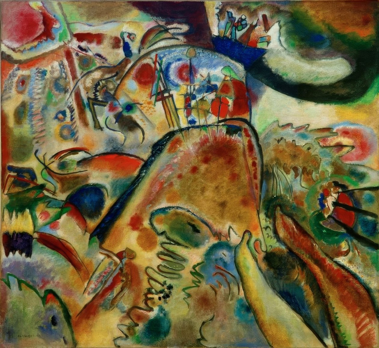 Kleine Freuden von Wassily Kandinsky