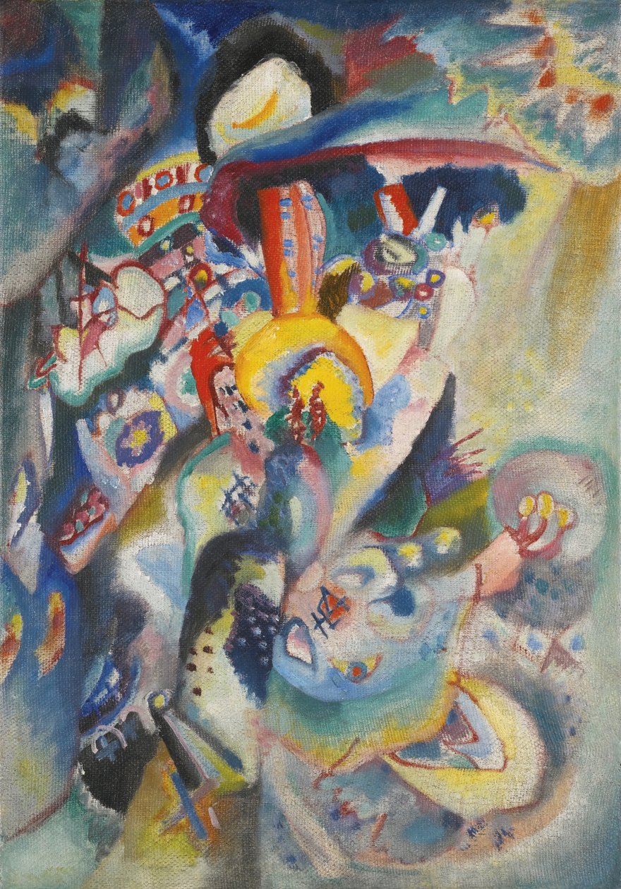 Moskau II, 1916 von Wassily Kandinsky