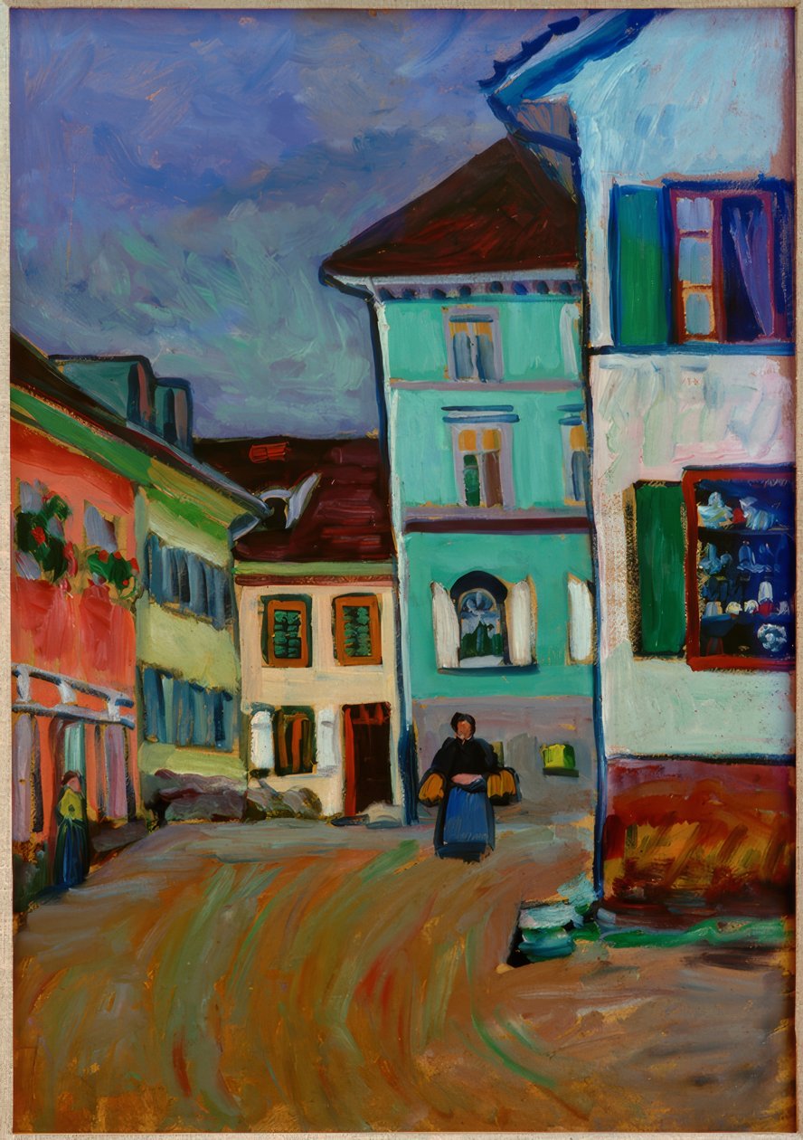 Murnau – Johannisstraße von Wassily Kandinsky