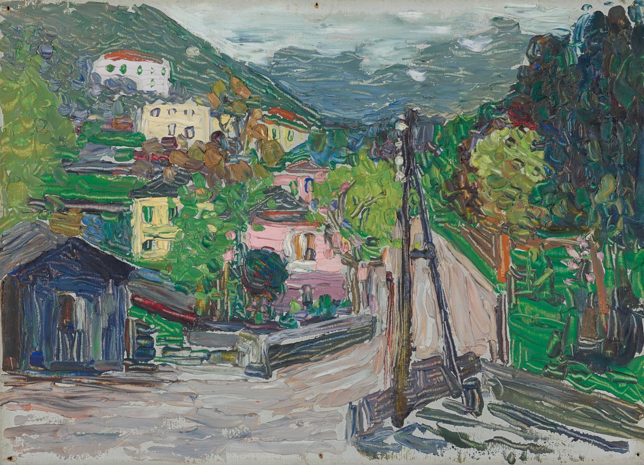 Rapallo – Vom Fenster von Wassily Kandinsky