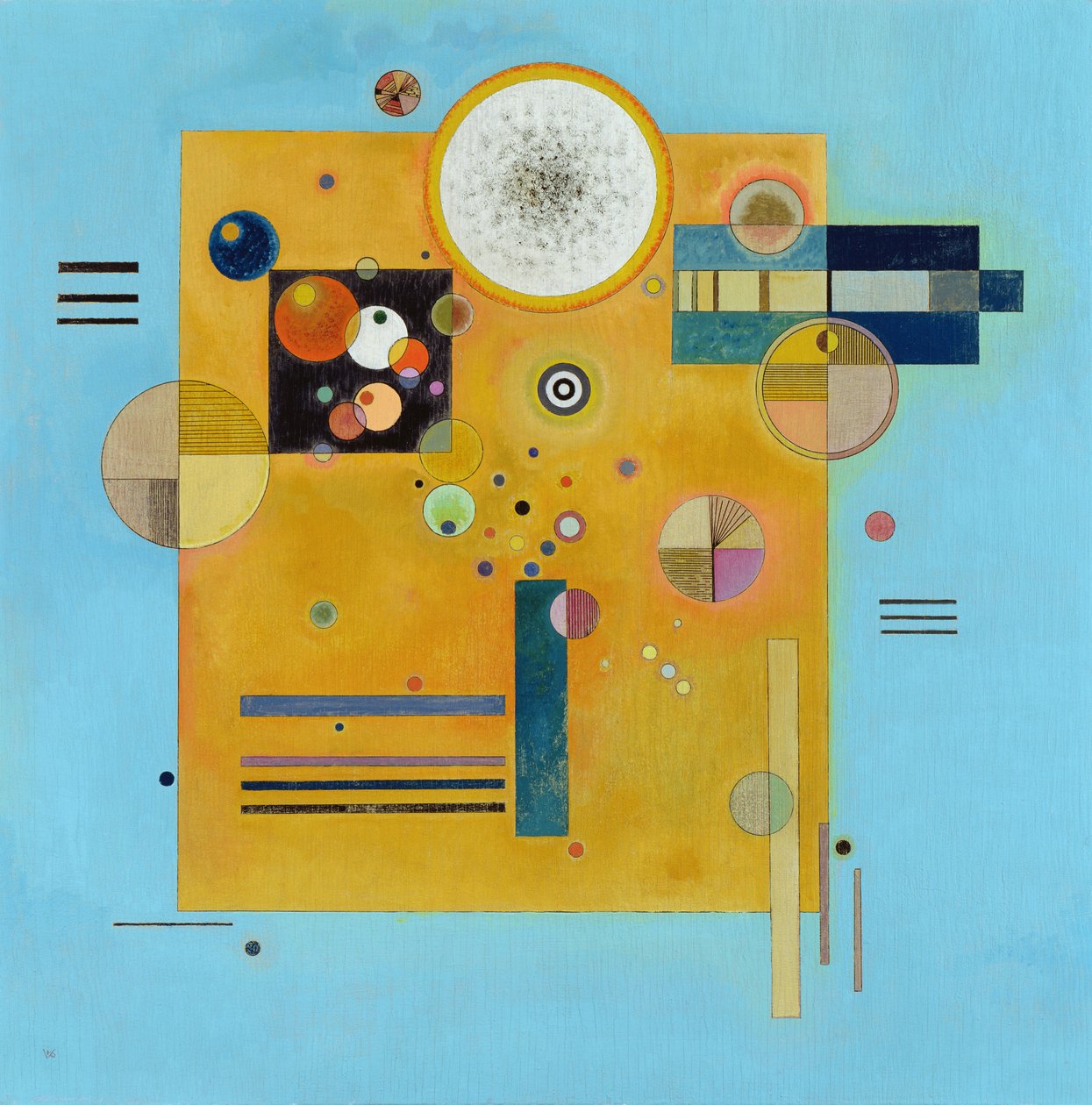 Sanfter Druck, 1931 von Wassily Kandinsky