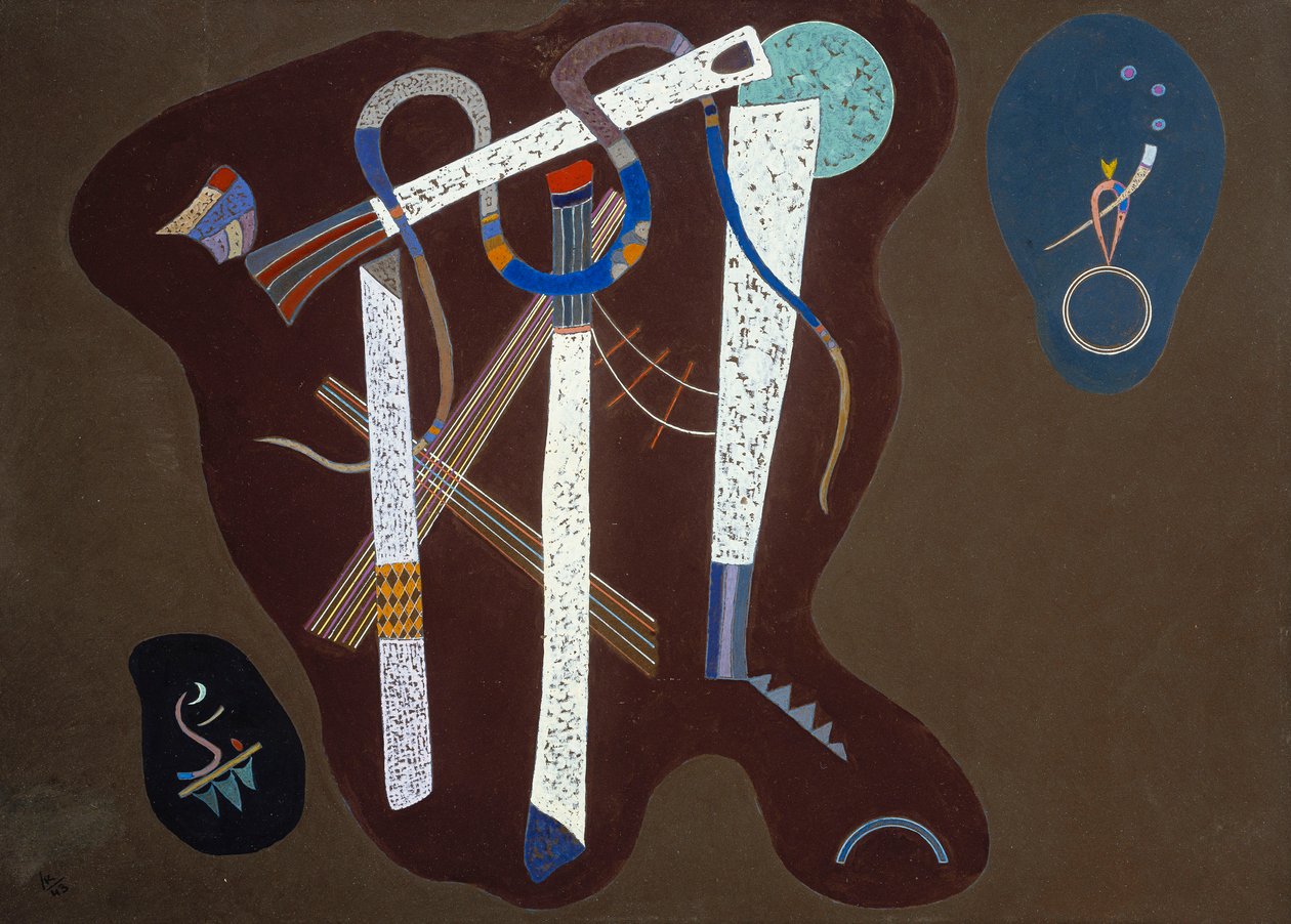 Drei Säulen von Wassily Kandinsky