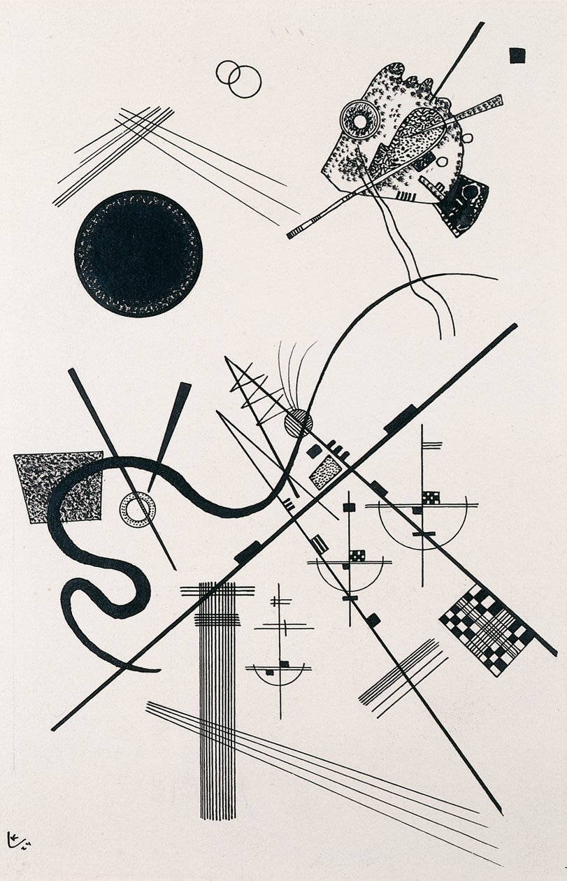 Ohne Titel (Dessin 4) von Wassily Kandinsky