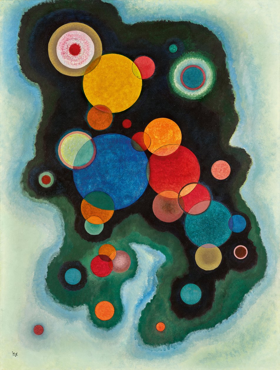 Vertiefte Regung, 1928 von Wassily Kandinsky