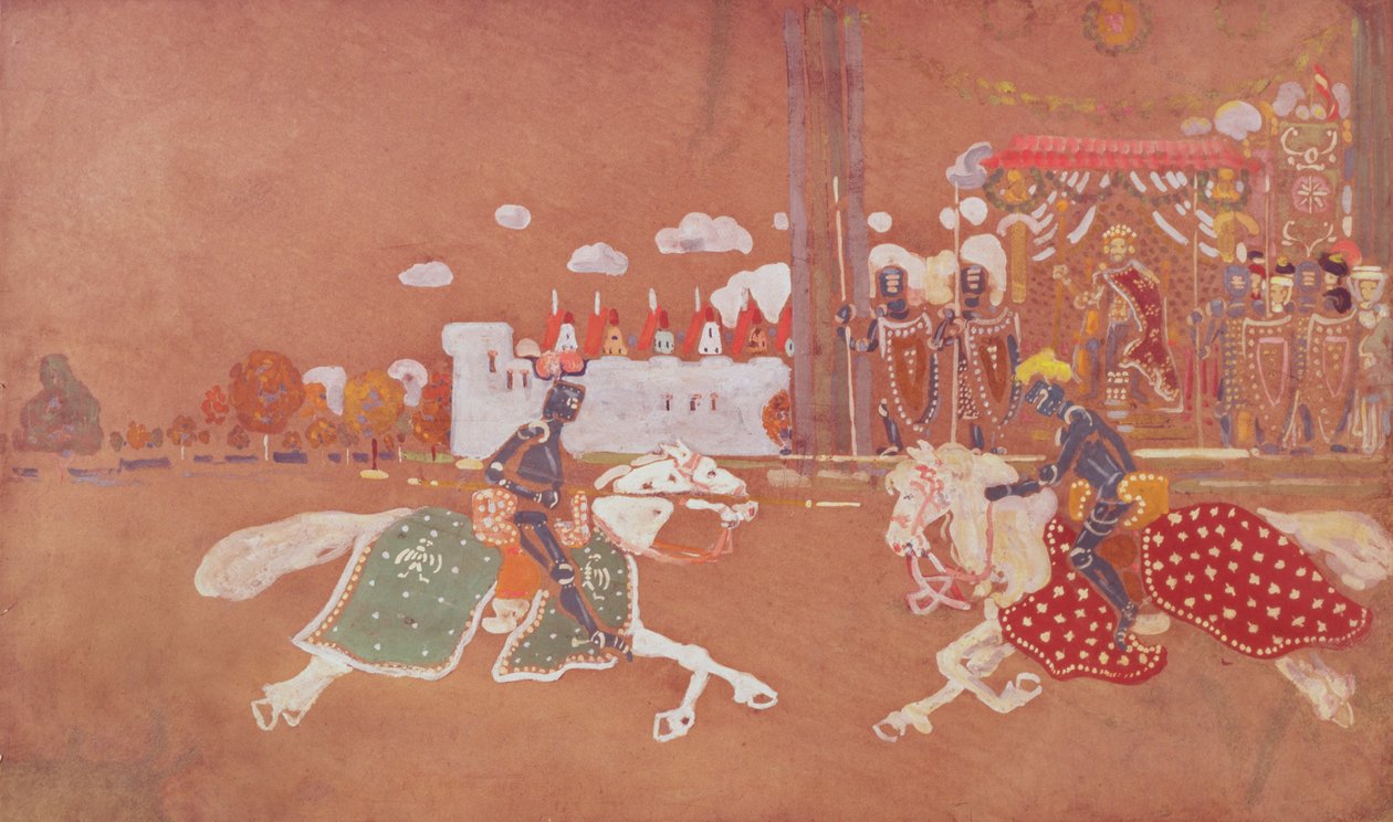 Zweikampf von Wassily Kandinsky