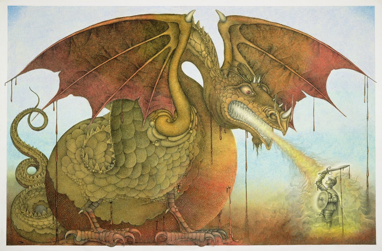 St. Georg und der Drache von Wayne Anderson