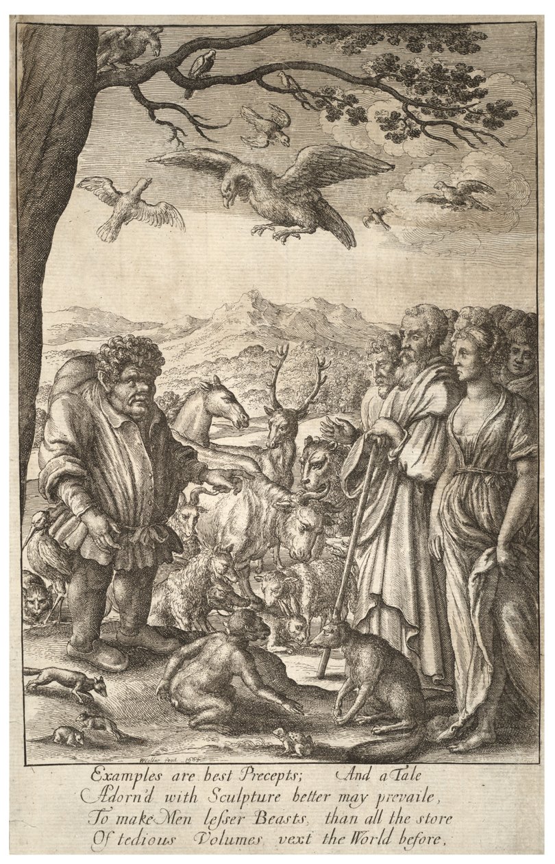 Äsop von Wenceslaus Hollar