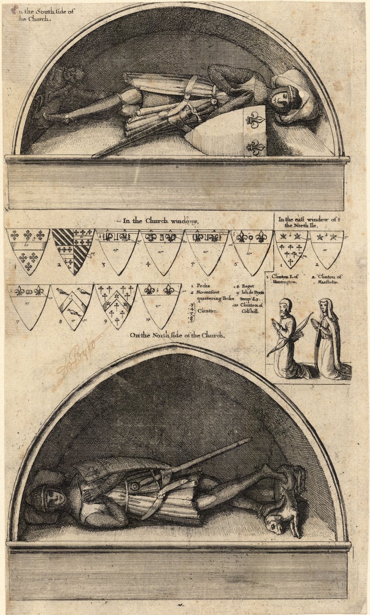 Clinton-Familie (Denkmal) von Wenceslaus Hollar