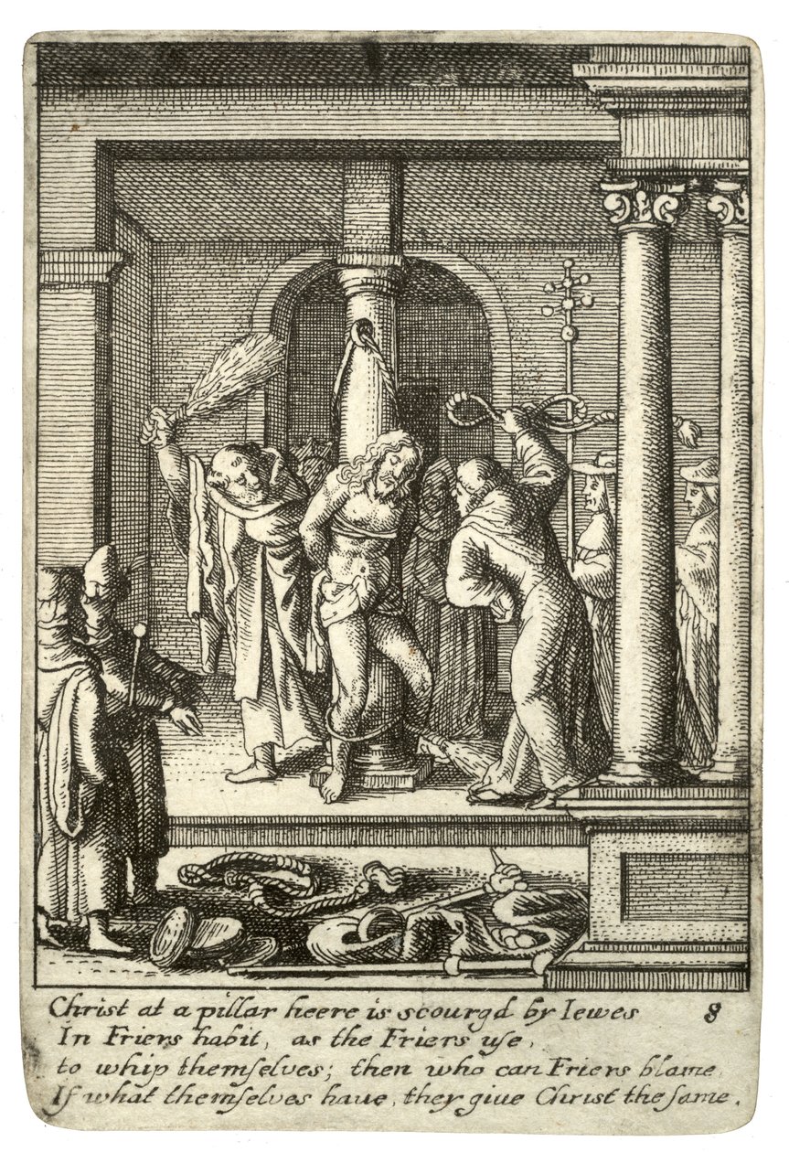 Die Geißelung von Wenceslaus Hollar