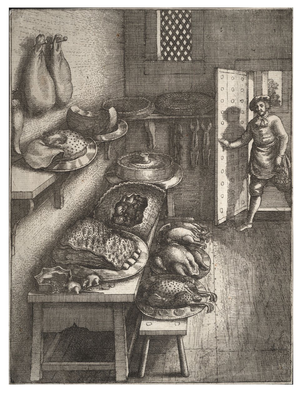 Stadt- und Landmaus von Wenceslaus Hollar
