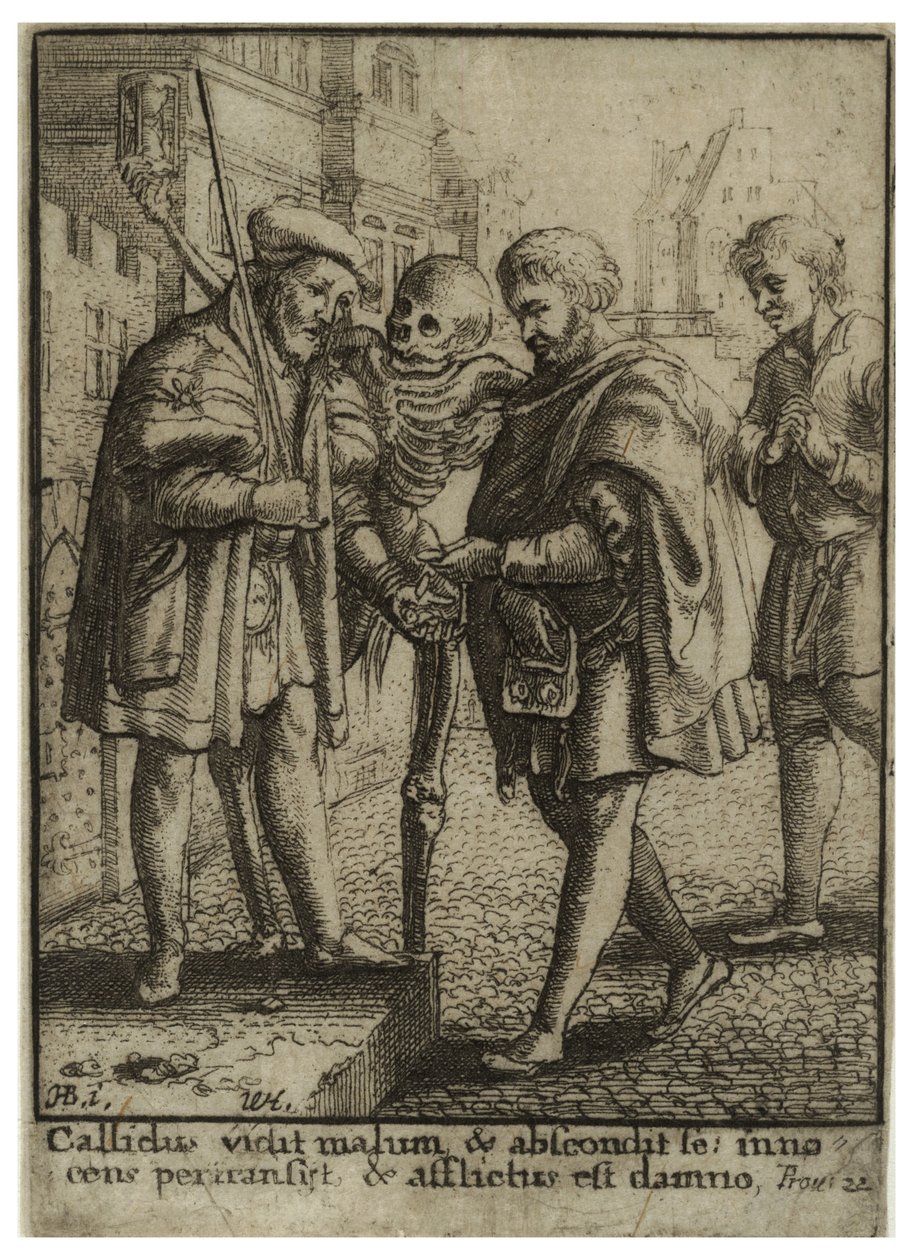 Anwalt. Zustand 2 von Wenceslaus Hollar
