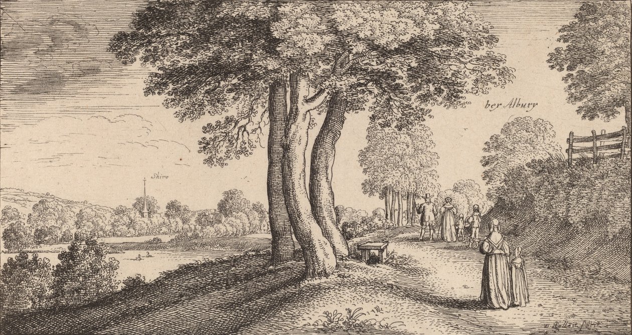 Albury von Wenceslaus Hollar