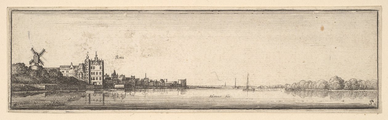 Bonn, 1642-1644 von Wenceslaus Hollar