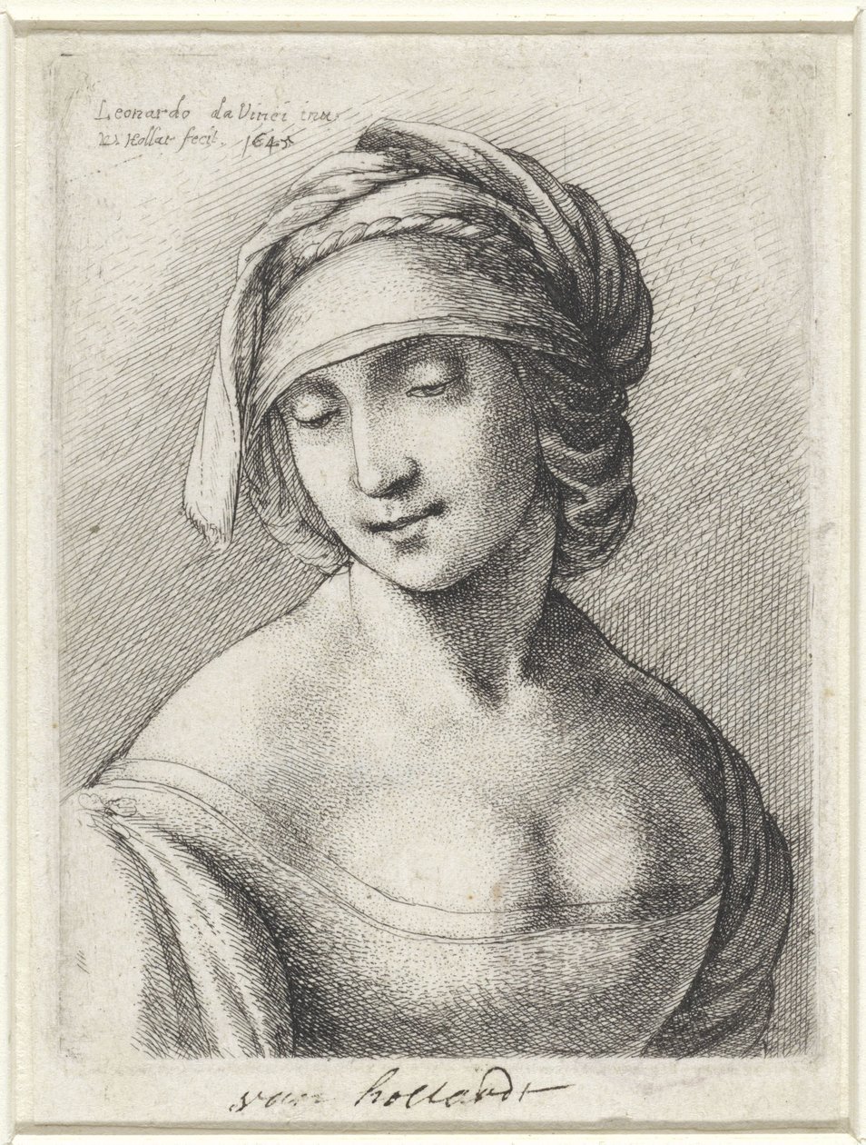 Heilige Anna von Wenceslaus Hollar