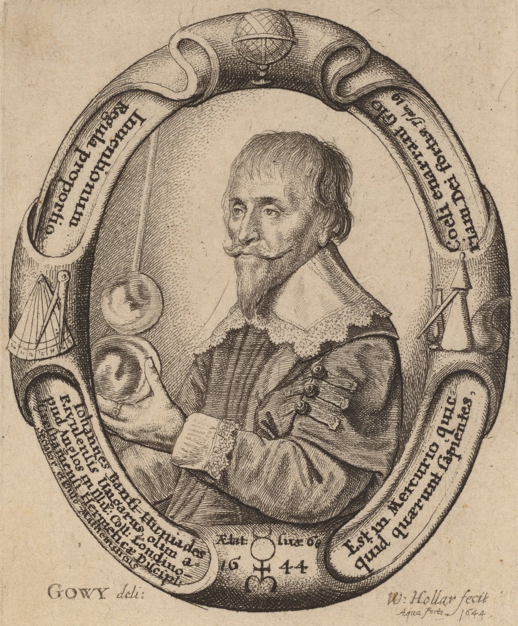 Johann Banfi Huniades von Wenceslaus Hollar
