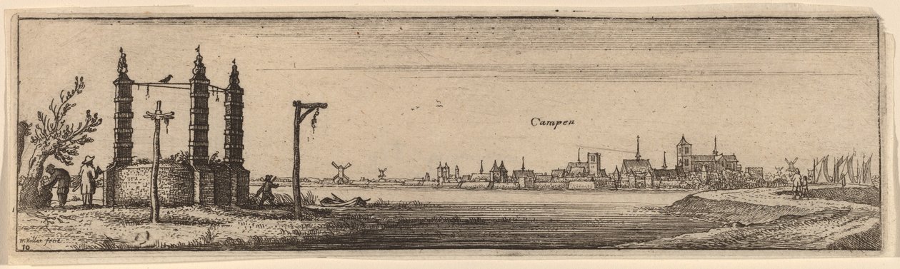 Kampen von Wenceslaus Hollar