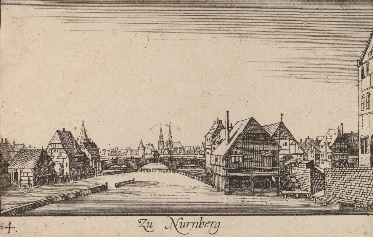 Nürnberg, 1635 von Wenceslaus Hollar