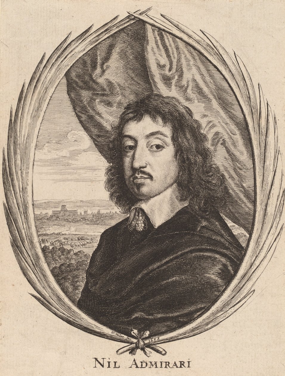 Sir John Wildman von Wenceslaus Hollar
