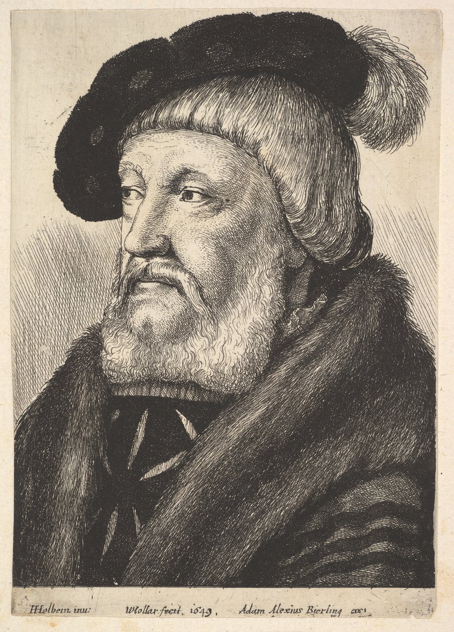 Sir William Butts, 1649 von Wenceslaus Hollar