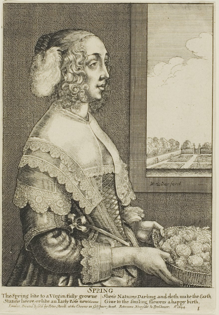 Frühling von Wenceslaus Hollar