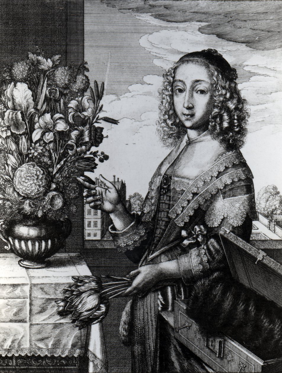 Frühling, 1641 von Wenceslaus Hollar