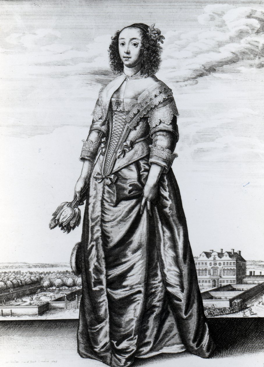 Frühling, 1643 von Wenceslaus Hollar
