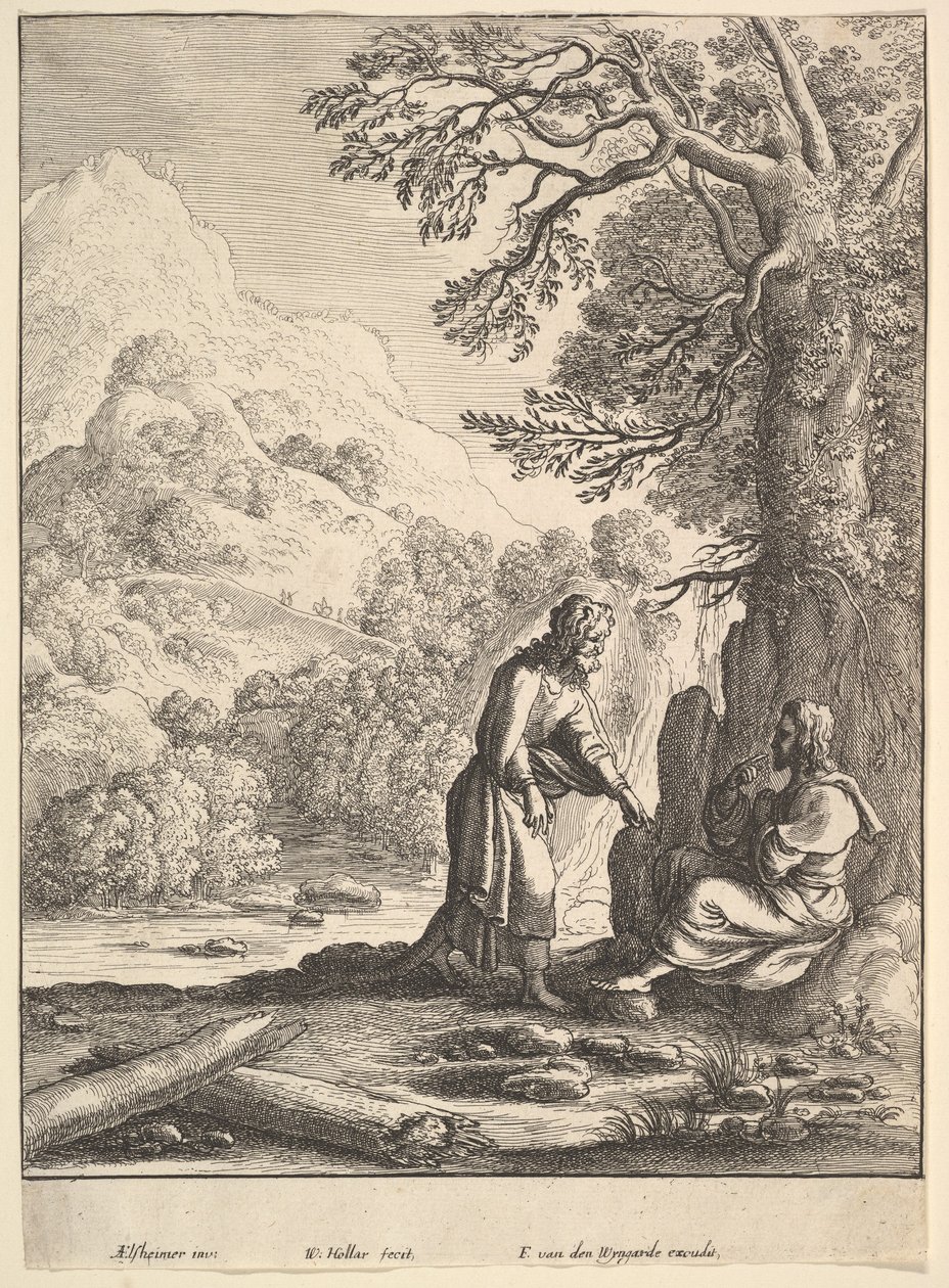 Die Versuchung von Wenceslaus Hollar