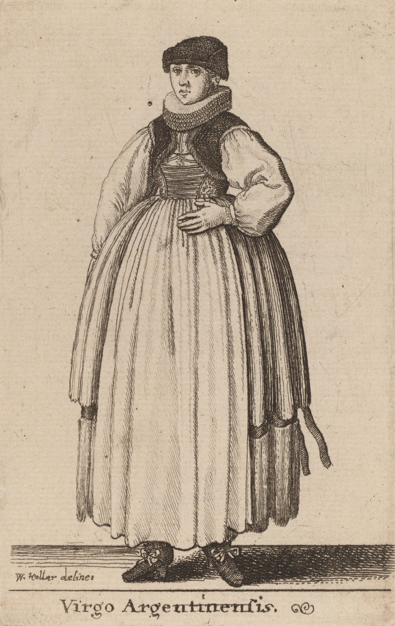 Virgo Argentinensis von Wenceslaus Hollar