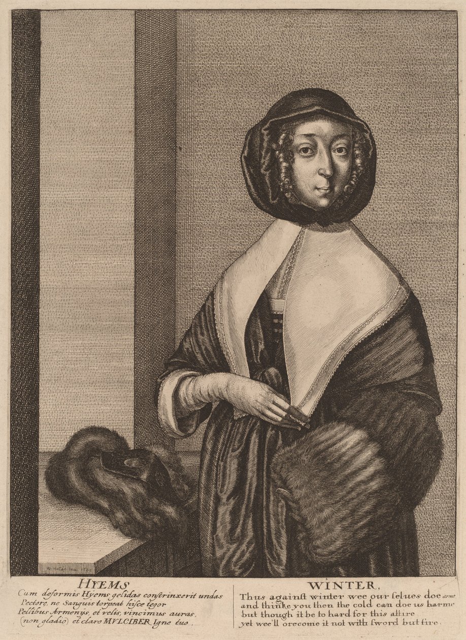 Winter von Wenceslaus Hollar