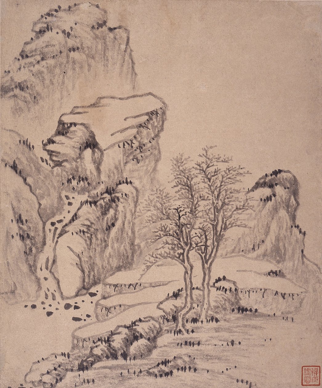Album mit Landschaftsgemälden von Wencong Yang