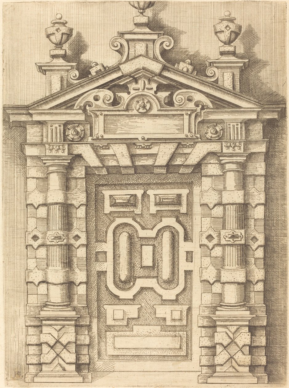 Giebelportal von Wendel Dietterlin