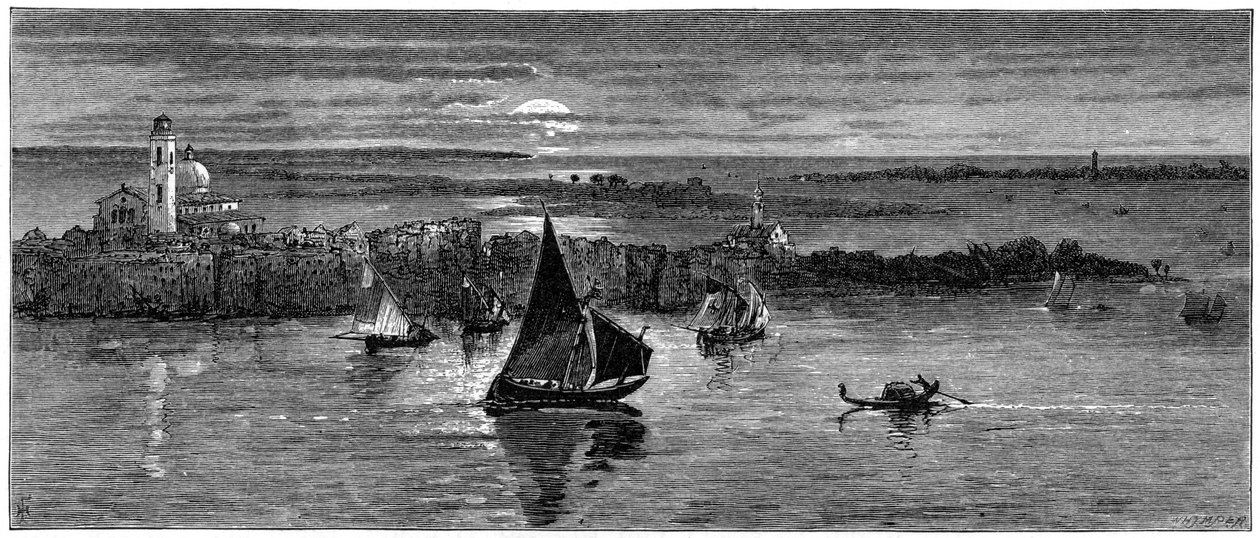Blick aufs Meer von Venedig von Whymper