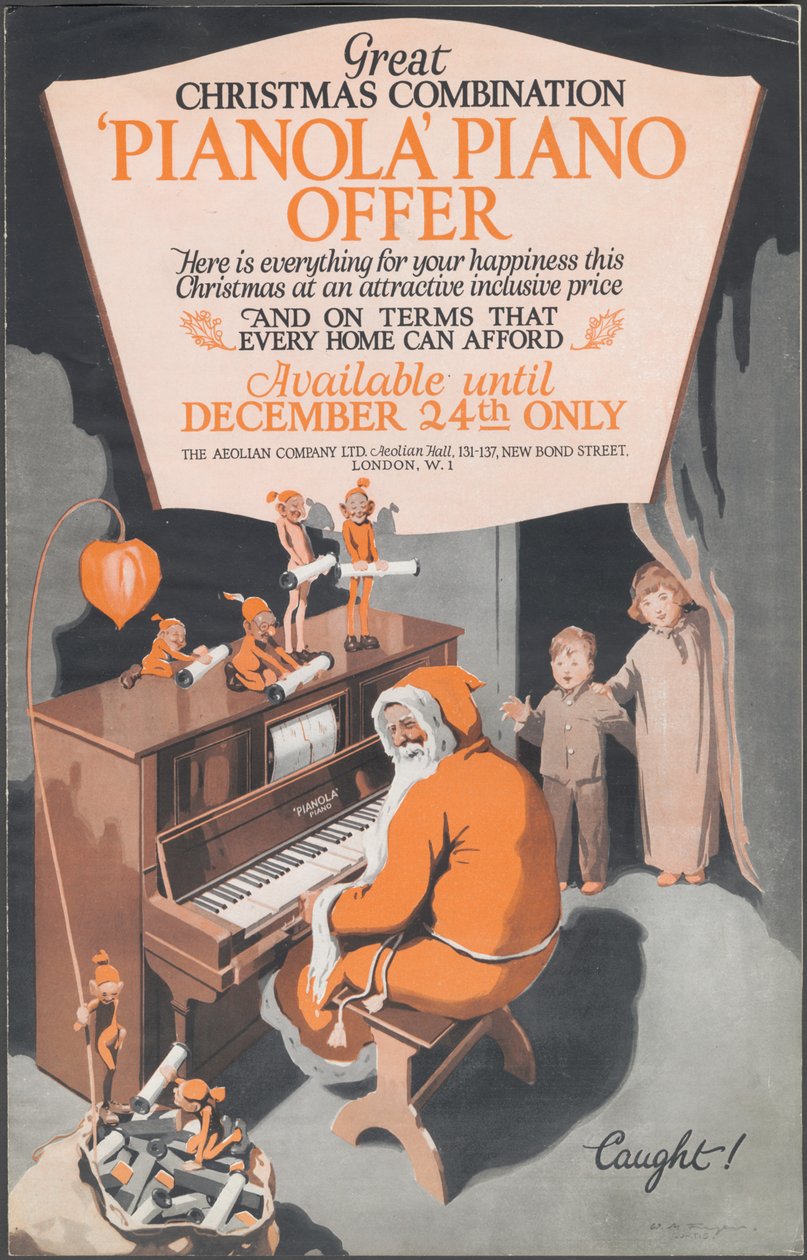 Aeolian Company Pianolas, 1920er Jahre von Wilfred Fryer