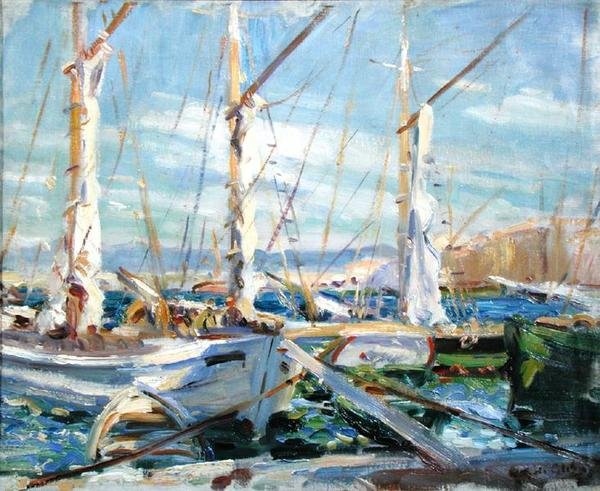 St. Tropez von Wilfred Gabriel de Glehn