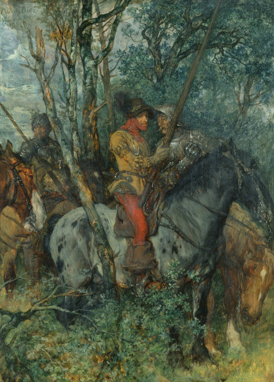 Im Hinterhalt, 1882 von Wilhelm Von Diez