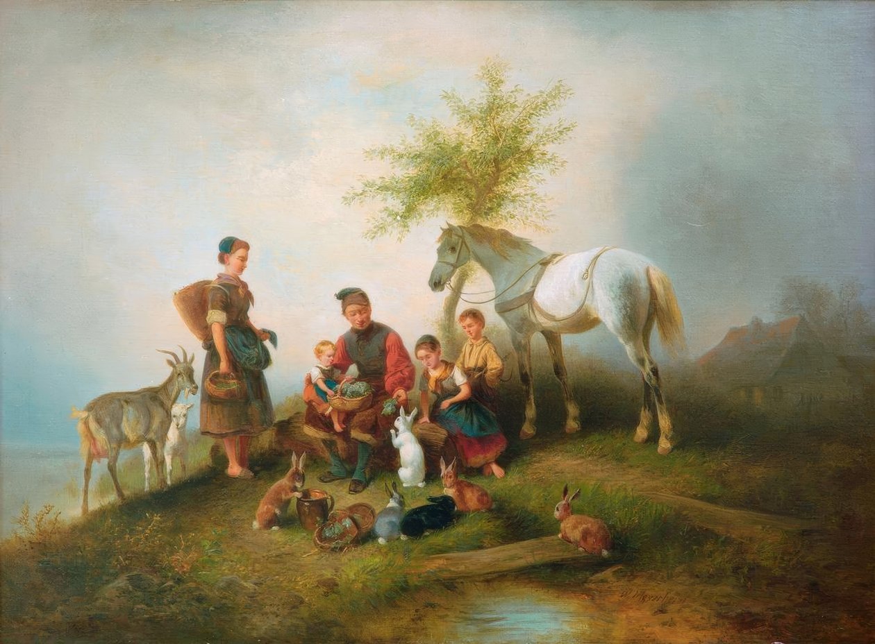Fütterungszeit von Wilhelm Alexander Meyerheim
