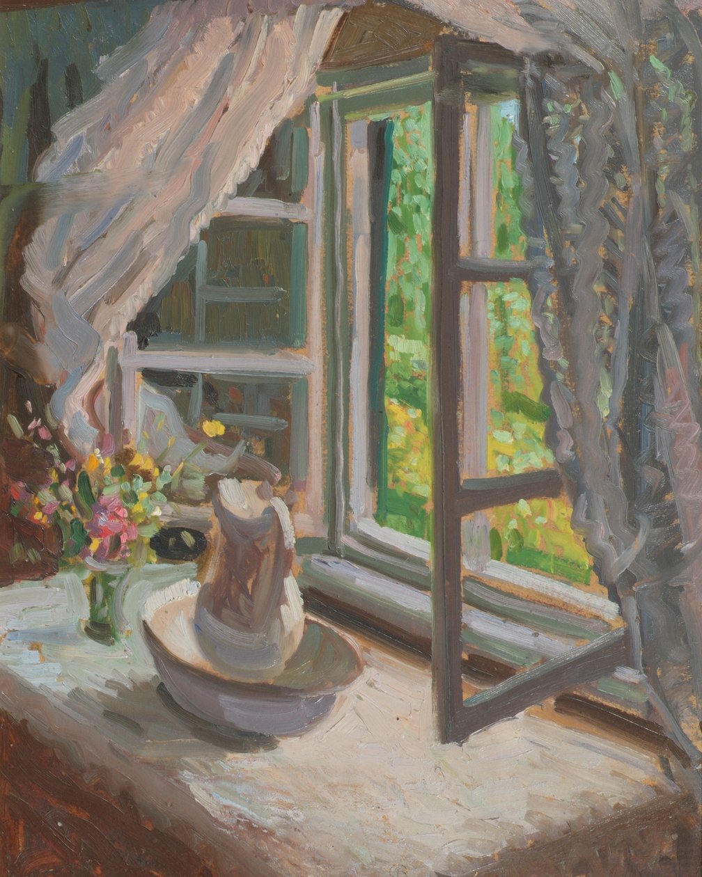 Fenster mit Waschbecken von Wilhelm Legler