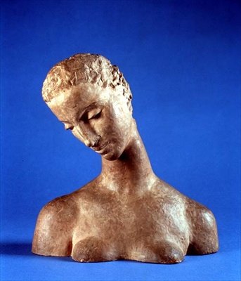 Kopf einer Frau von Wilhelm Lehmbruck