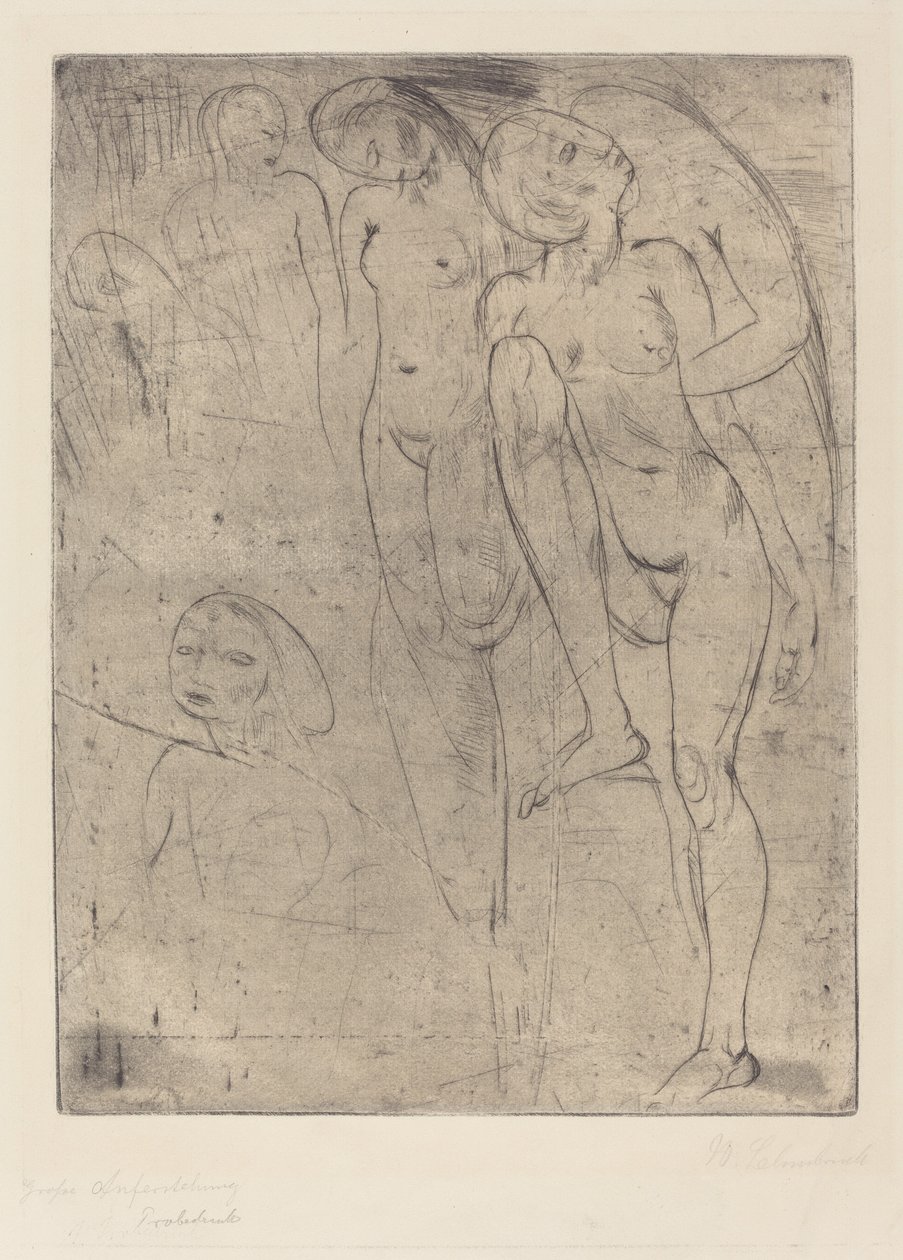 Große Auferstehung von Wilhelm Lehmbruck