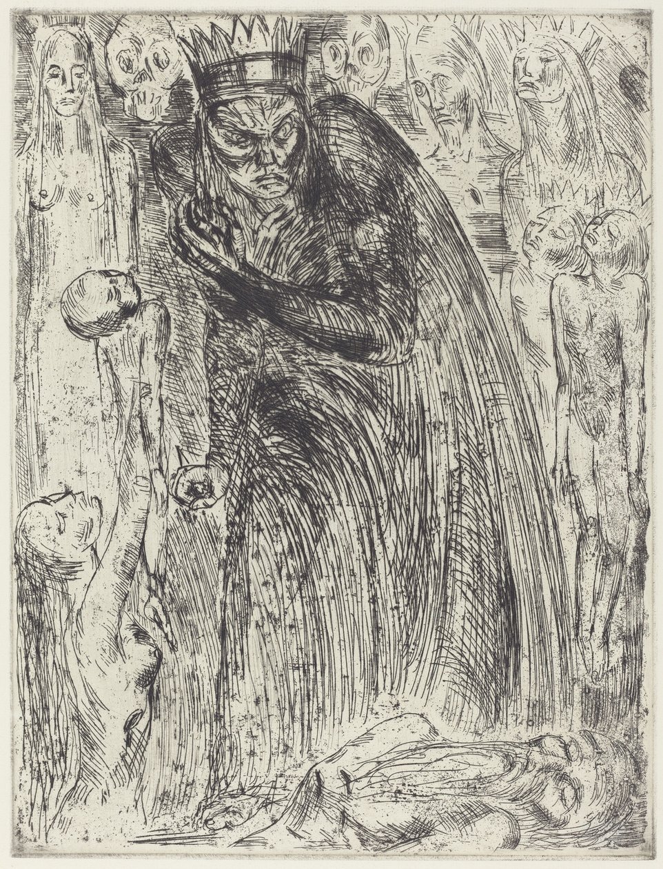Macbeth V (Die Vision der Lady Macbeth) von Wilhelm Lehmbruck