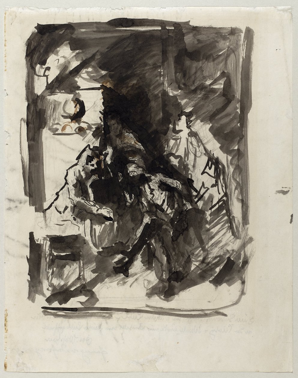Studie zur "Hausmusik" von Wilhelm Maria Hubertus Leibl