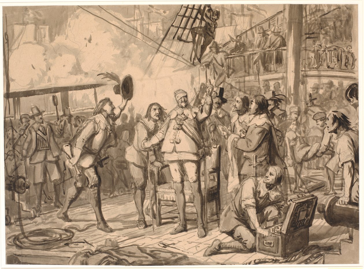 Christian IV. auf der 