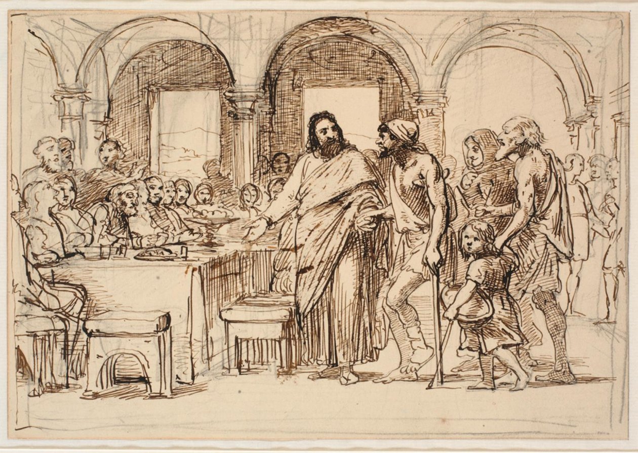 Das letzte Abendmahl von Wilhelm Marstrand