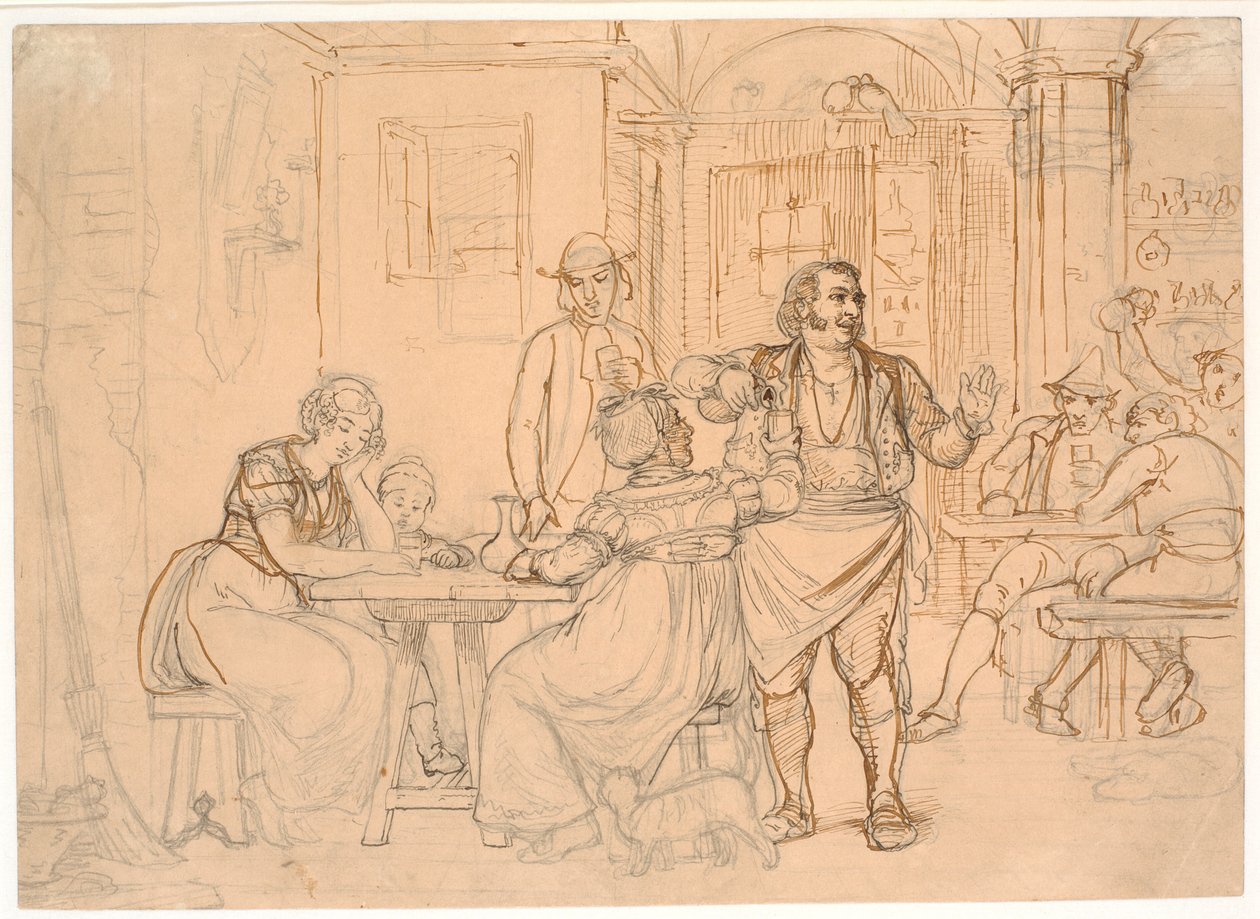 Osterszene von Wilhelm Marstrand