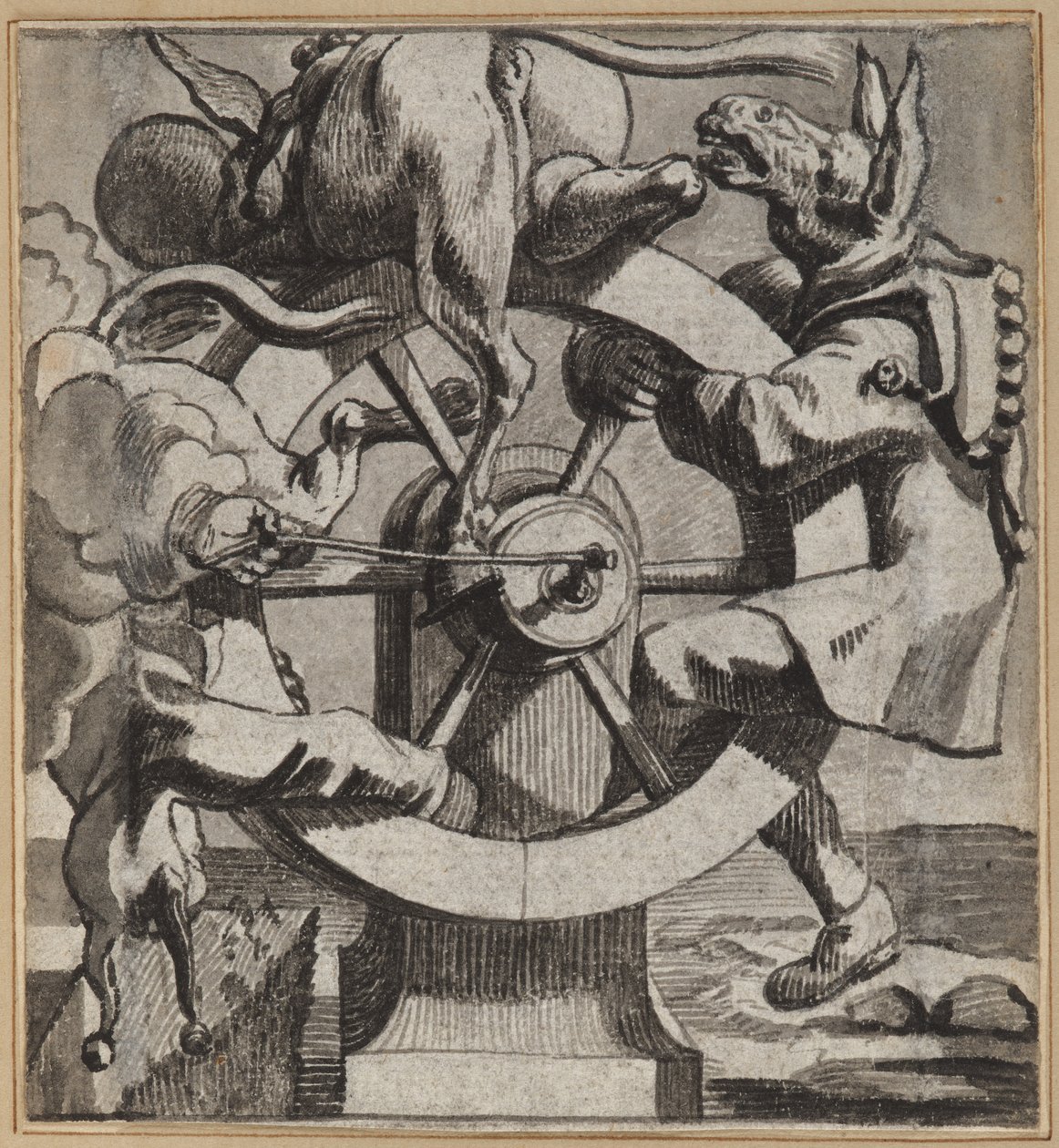 Der von Fortuna getäuschte Narr von Wilhelm Stettler