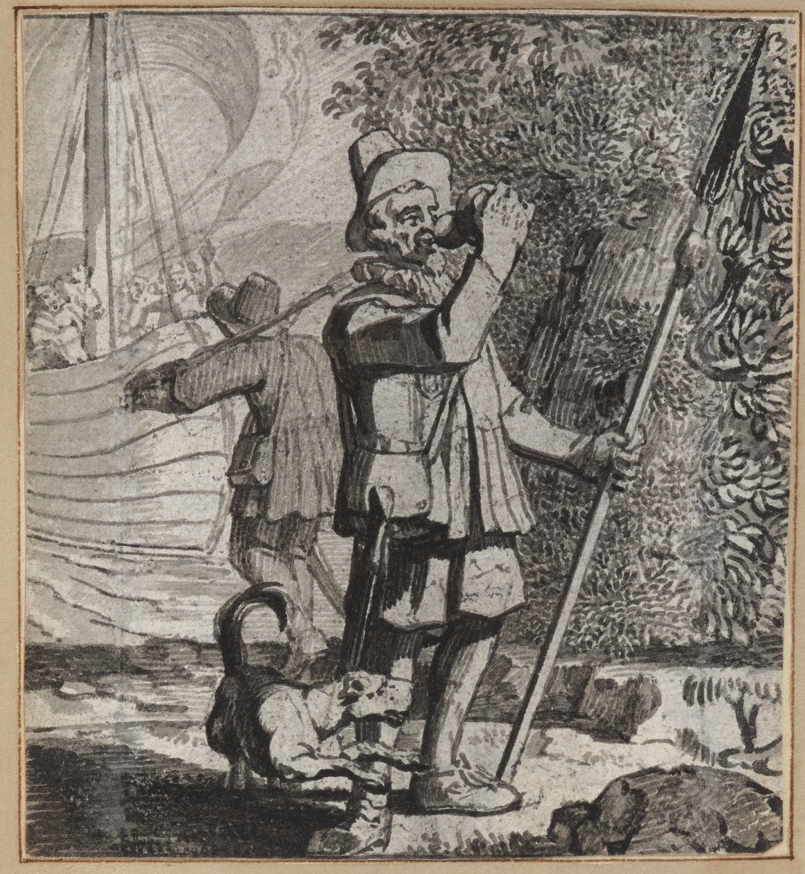 Der Boten-Narr von Wilhelm Stettler
