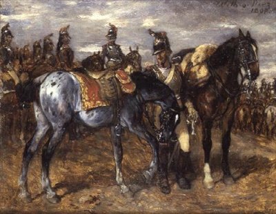 Kavallerie auf Parade von Wilhelm Von Diez