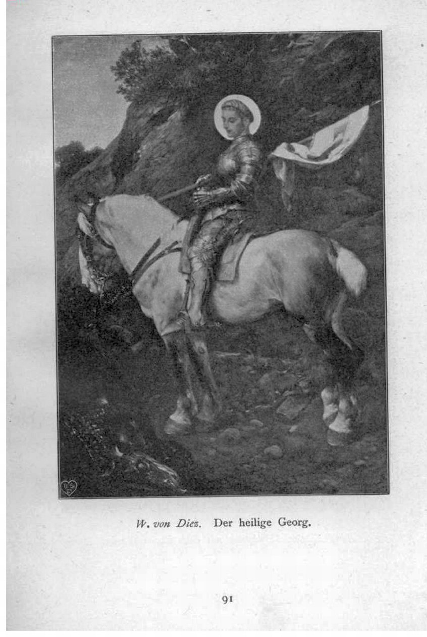 Der heilige Georg von Wilhelm Von Diez