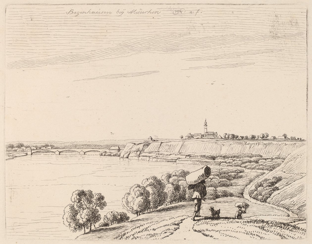 Bogenhausen von Wilhelm von Kobell